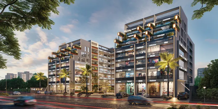 Street corner — artist’s impression