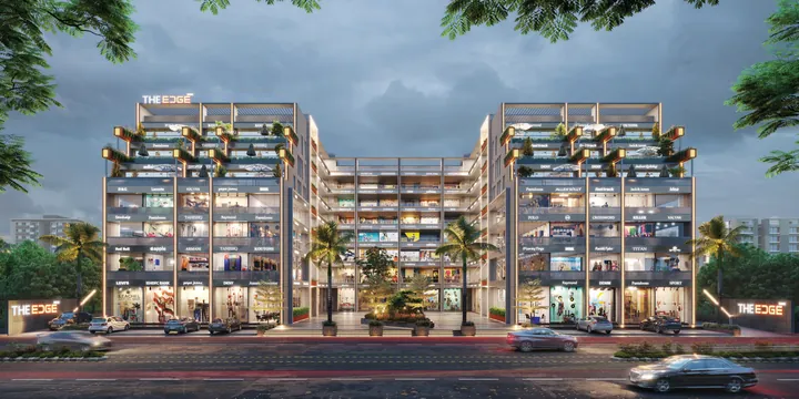 Frontage at night — artist’s impression